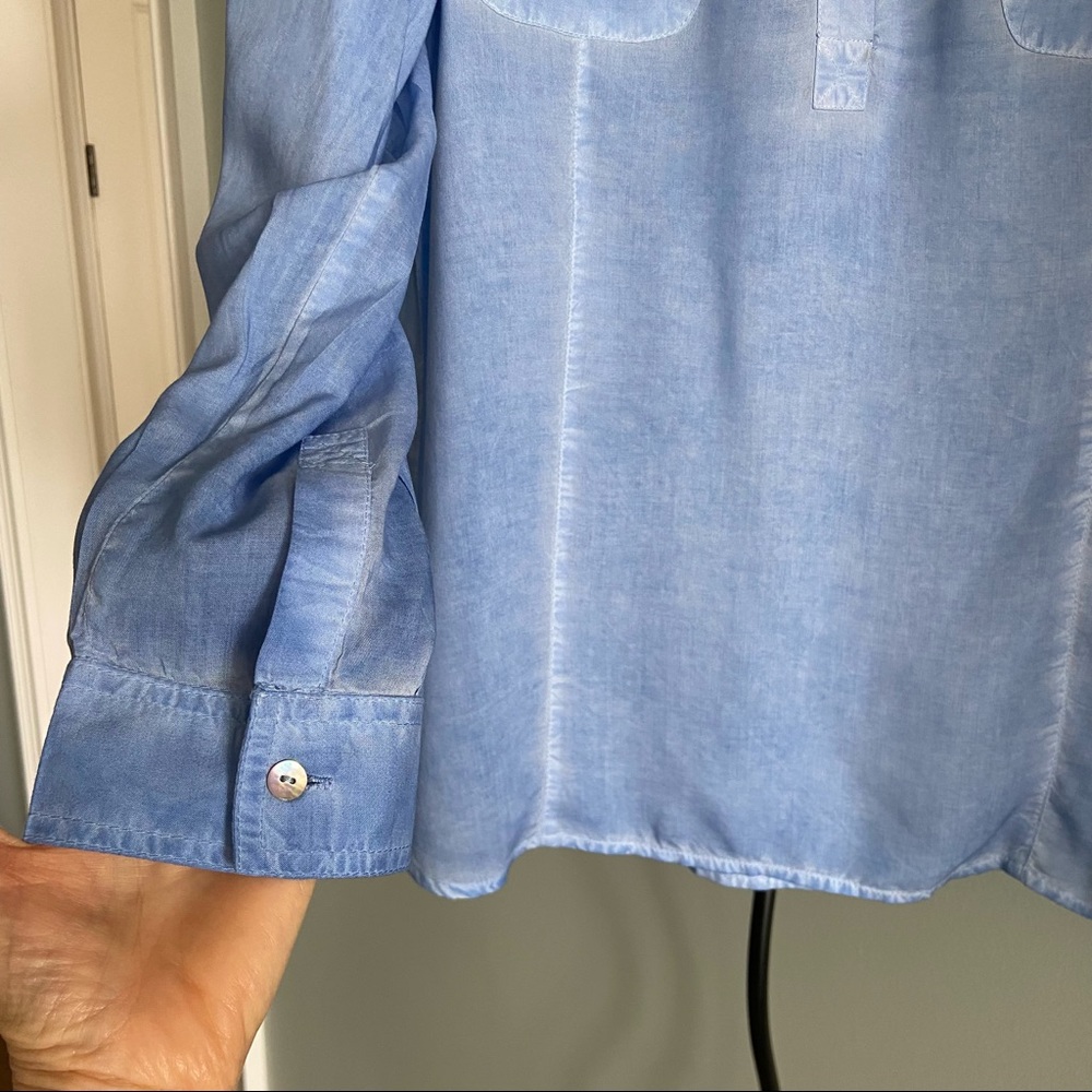 Chico's Pullover Button-Front Blouse - image 3